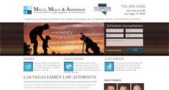 Desktop Screenshot of millsnv.com
